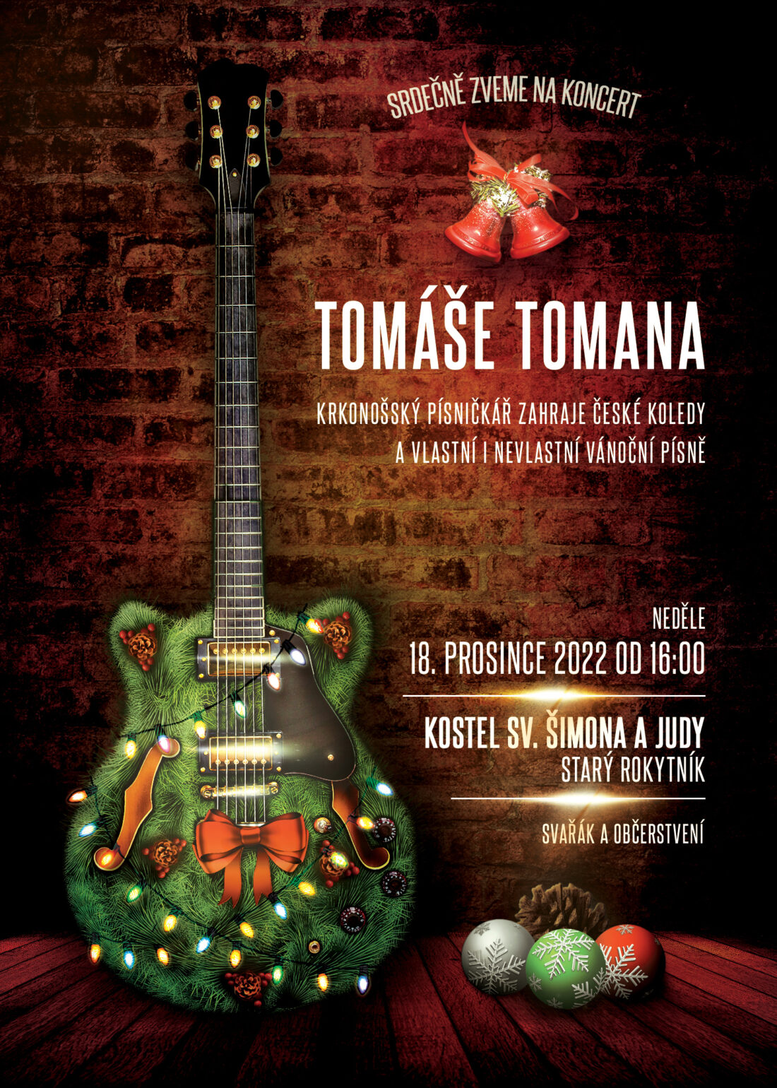 Vánoční koncert Tomáše Tomana