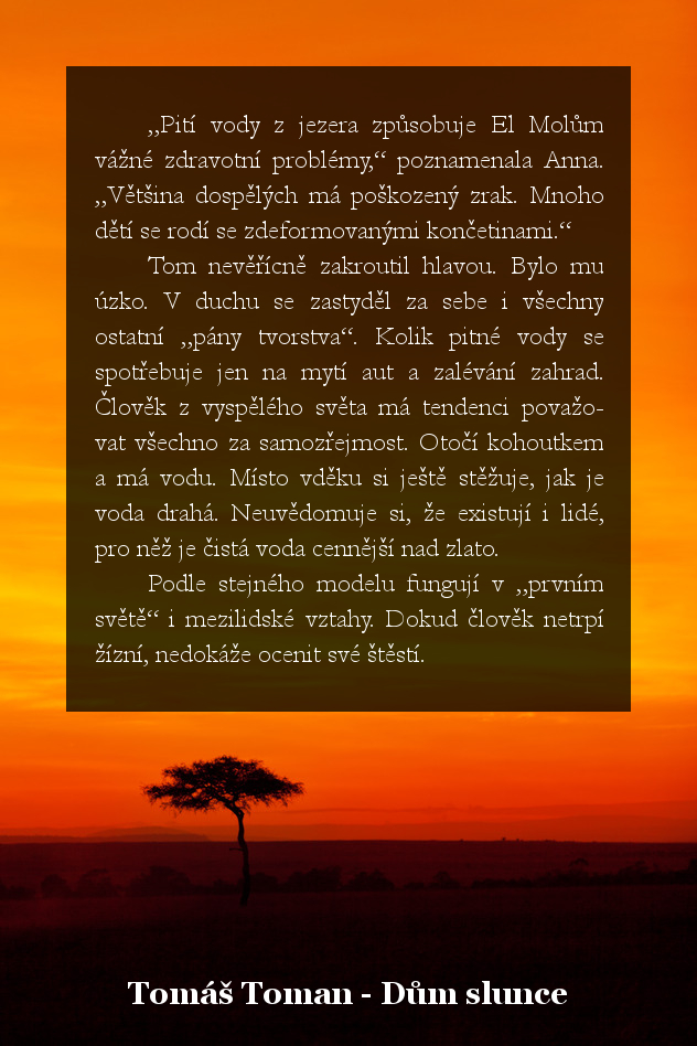 Tomáš Toman Dům slunce
