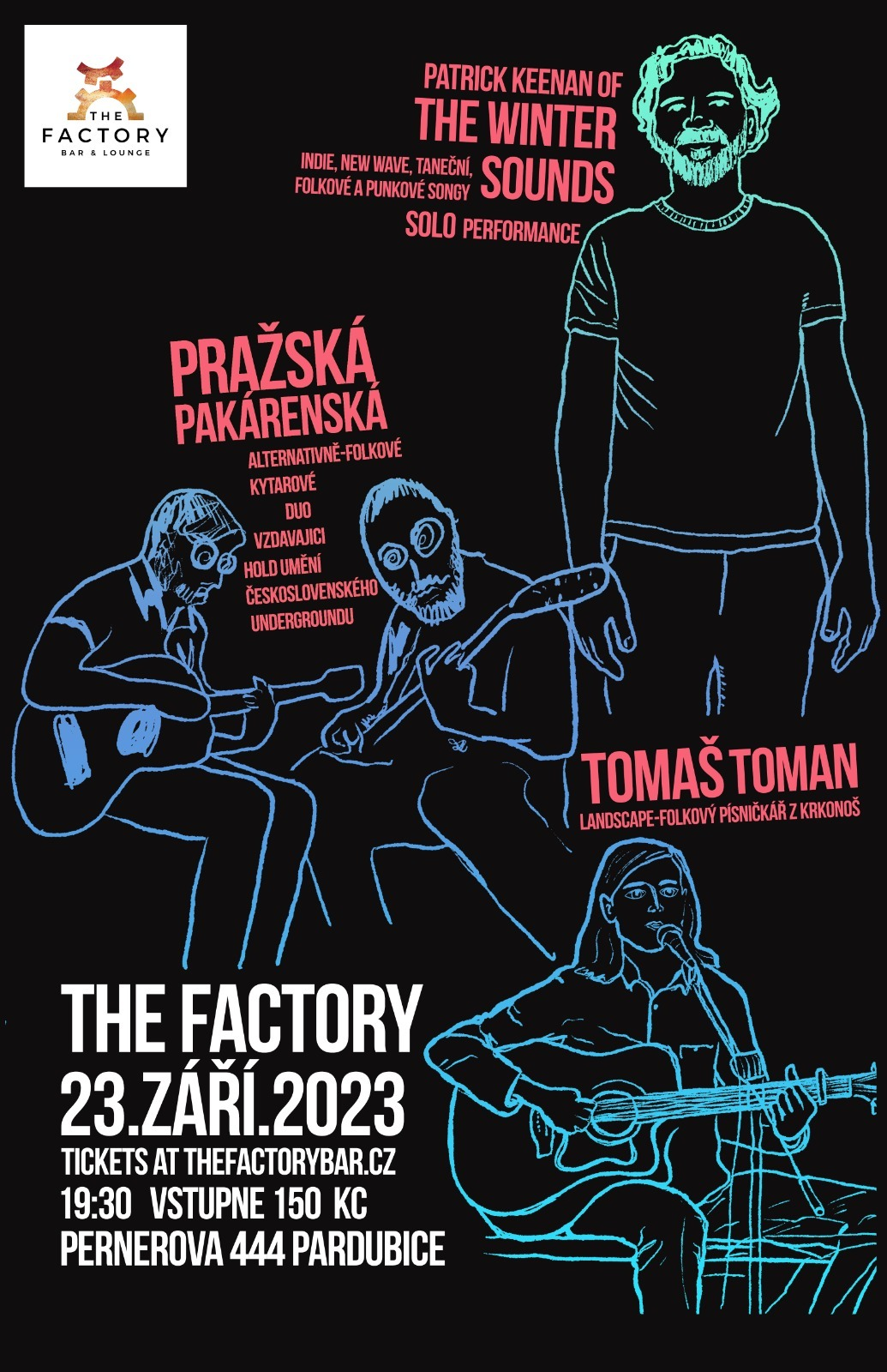 Patrick Keenan, Pražská pakárenská, Tomáš Toman