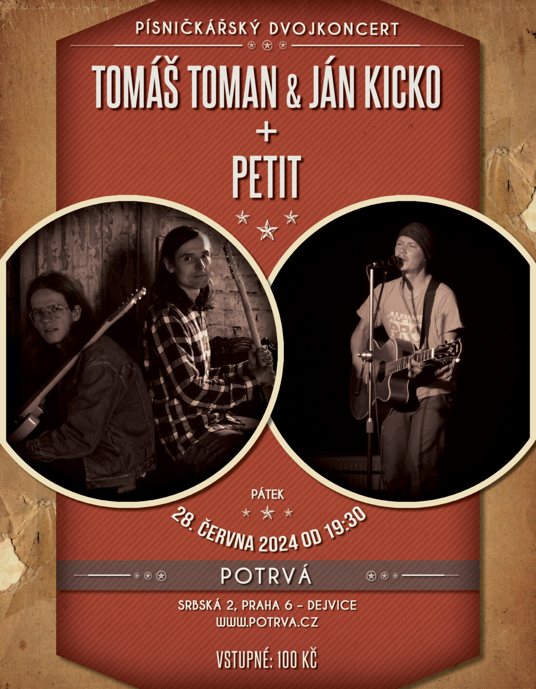 Tomáš Toman & Ján Kicko a Petit v Potrvá